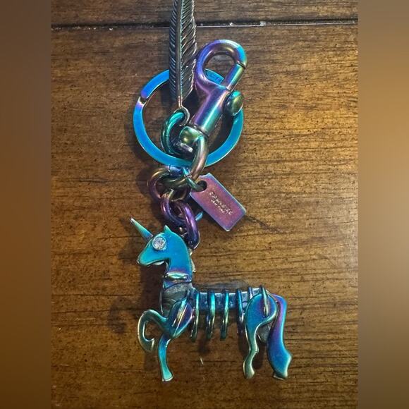 Coach Anodized Uni Unicorn Bag Charm Style No. 22949 - Picture 9 of 11